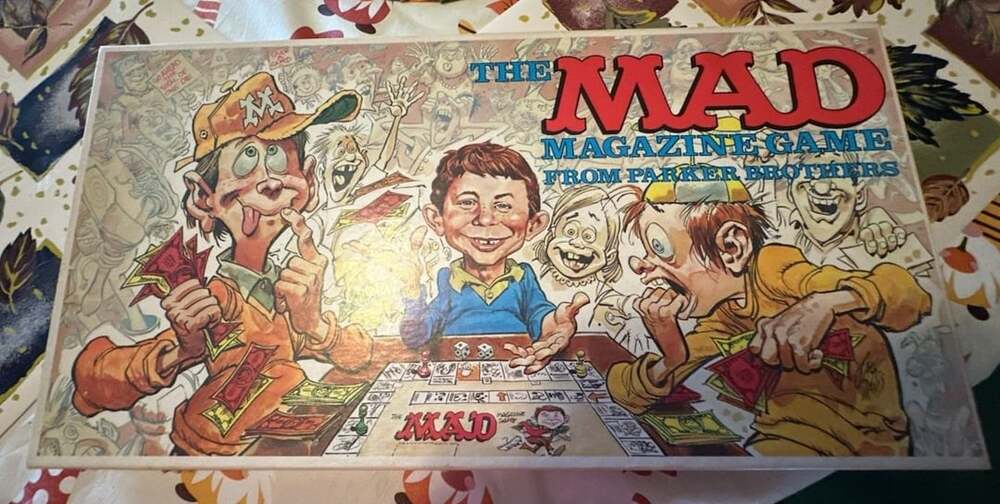 Parker Brothers The Mad Magazine Game Vintage 1979 Board Game